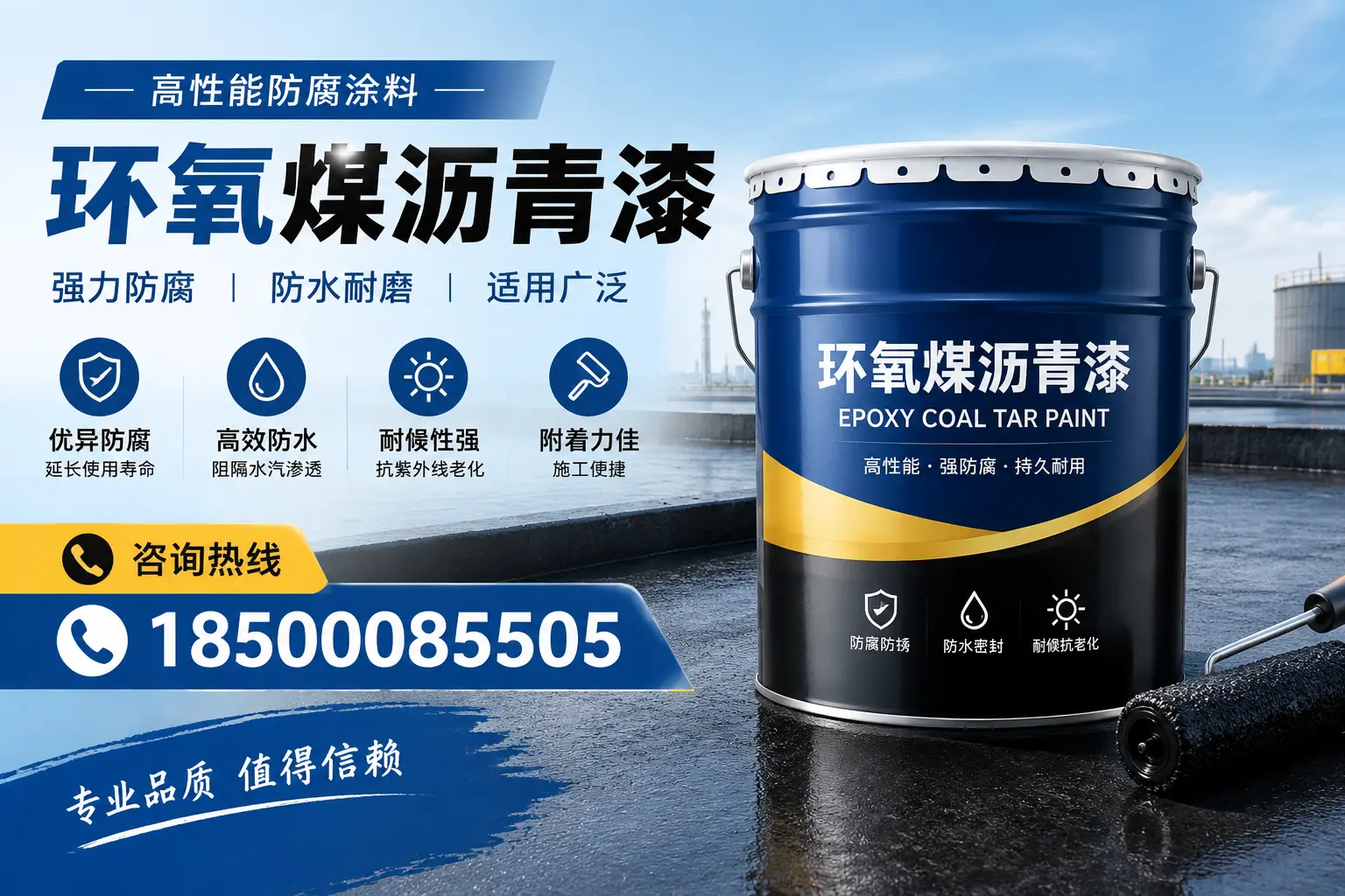 环氧煤沥青漆的主要成分与功能,咸阳用户深度了解
